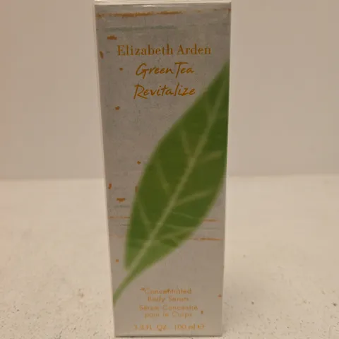 SEALED ELIZABETH ARDEN GREEN TEA REVITALIZE CONCENTRATED BODY SERUM β 100 ML