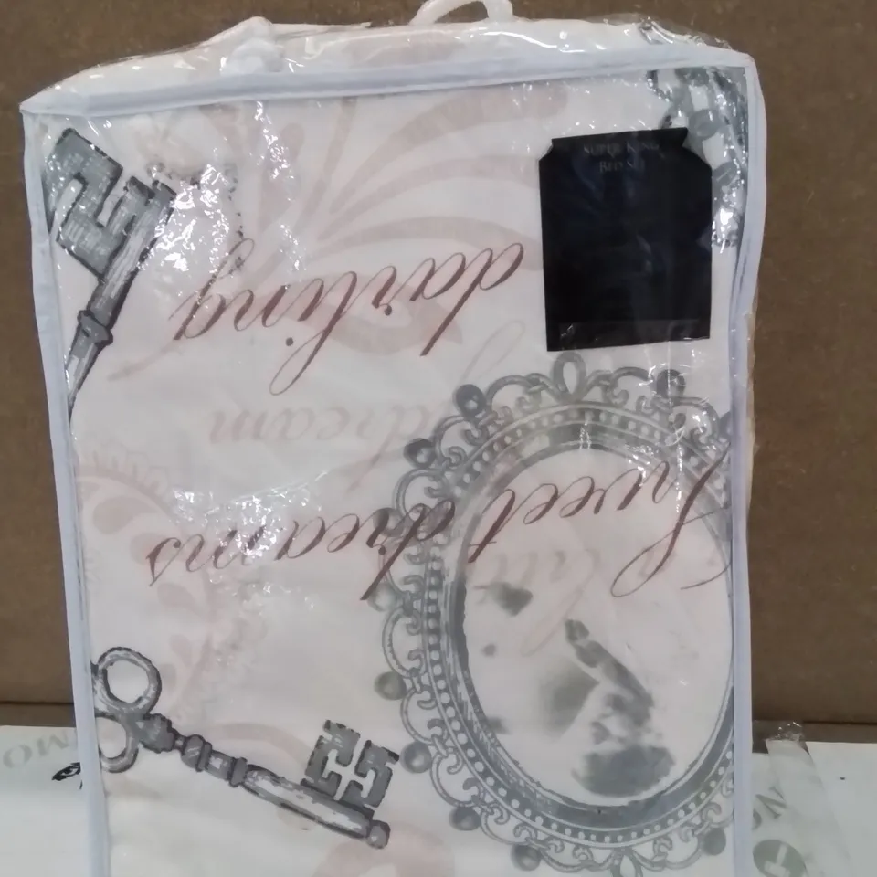 BAGGED SUPER KING BED IN A BAG DUVET COVER SET