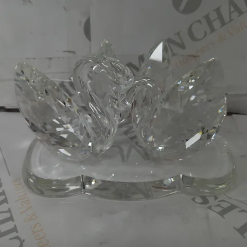 JULIEN MACDONALD CRYSTAL SWAN PAIR
