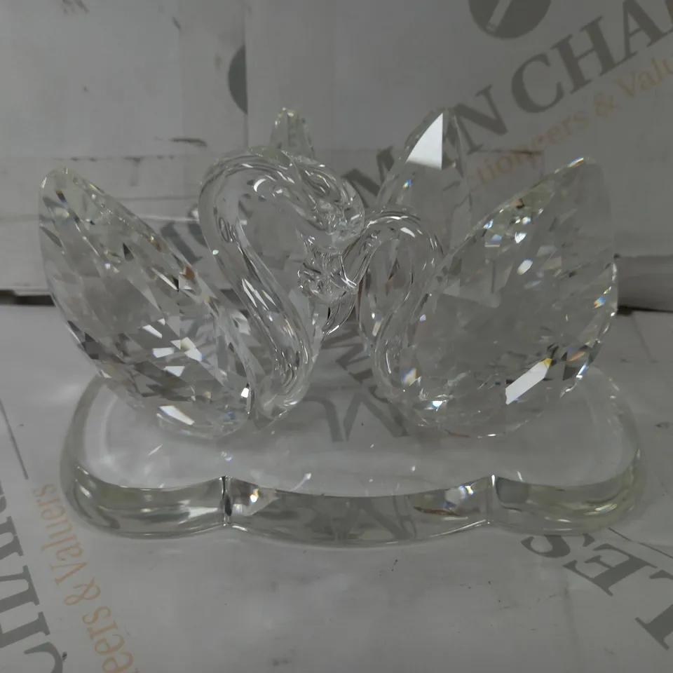 JULIEN MACDONALD CRYSTAL SWAN PAIR