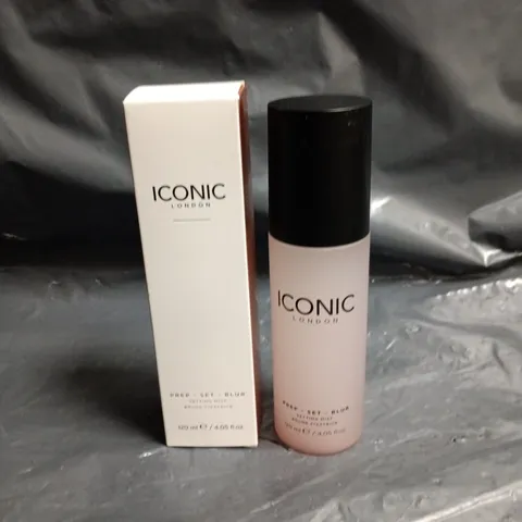ICONIC LONDON PREP SET GLOW MAKE-UP SETTING SPRAY 120ML
