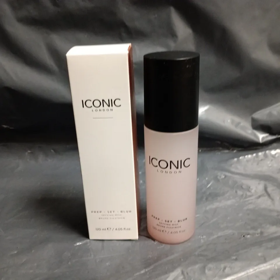ICONIC LONDON PREP SET GLOW MAKE-UP SETTING SPRAY 120ML