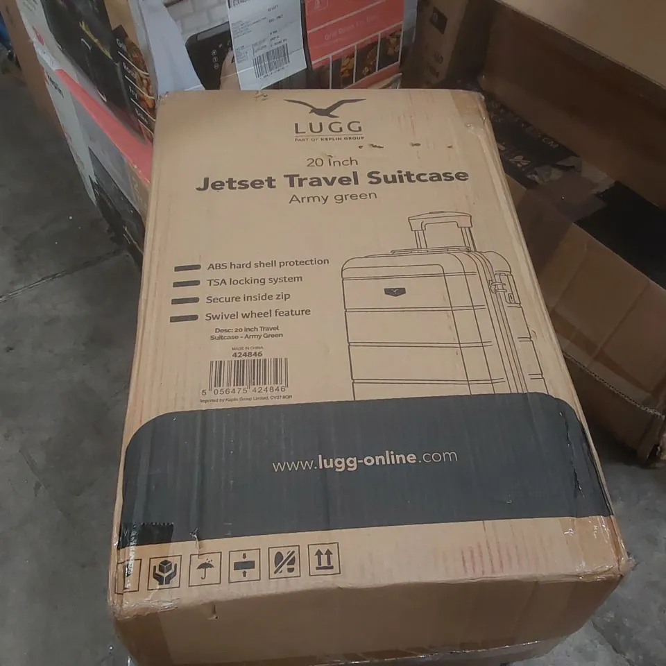BOXED LUGG JETSET TRAVEL SUITCASE 