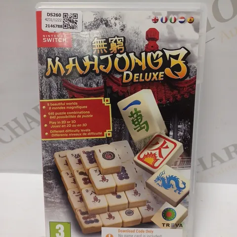 MAHJONG 3 DELUXE - EMPTY CASE - SET OF 10
