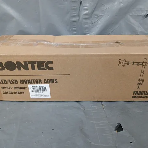 BOXED BONTEC MONITOR DESK MOUNT MODEL MDM002 - BLACK 