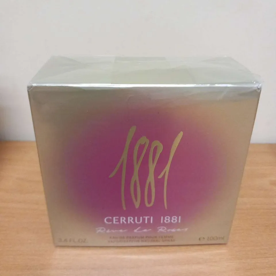 BOXED AND SEALED 1881 CERRUTI REVE DE ROSES EAU DE PARFUM 100ML