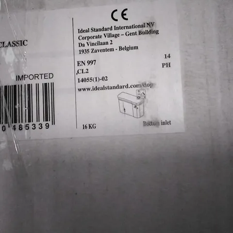 BOXED SHIRES WAVERLEY CLASSIC TOILET BACK UNIT 