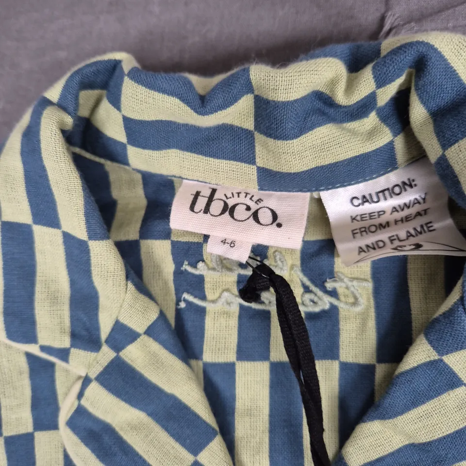 LITTLE TB CO. BABY STRIPED SHIRT & PANTS SET, 4-6 MONTHS (VERIFY)
