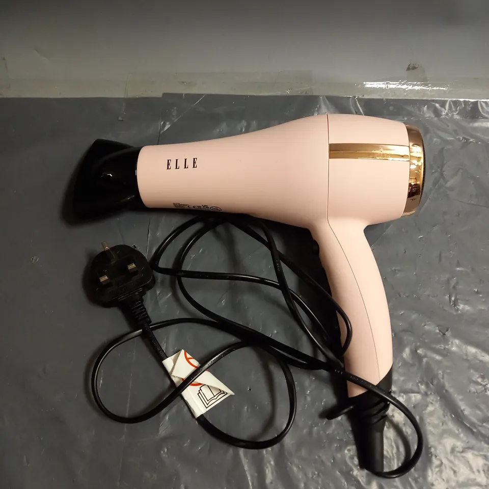 ELLE HAIR DRYER IN PINK