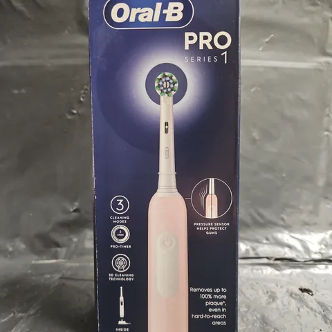 BOXED ORAL-B PRO SERIES 1 ELECTRICAL TOOTHBRUSH
