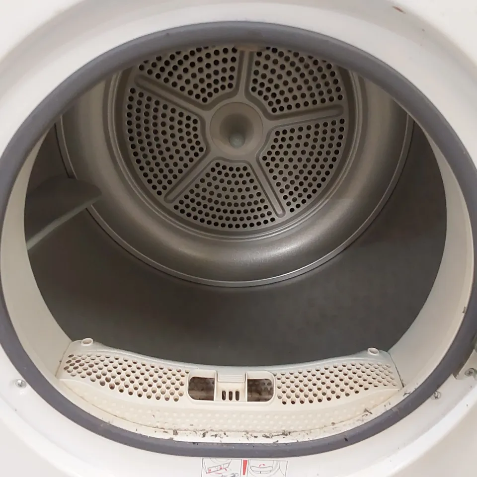 MIDEA MDG09EC80 FREESTANDING CONDENSER TUMBLE DRYER, 8KG, 16 PROGRAMMES, AUTO-DRY, ANTI-CREASE, DELAY START, CHILD LOCK - WHITE [ENERGY CLASS B]