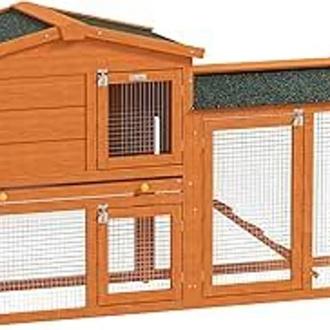 BOXED WEATHER RESISTANT RABBIT HUTCH (1 BOX)