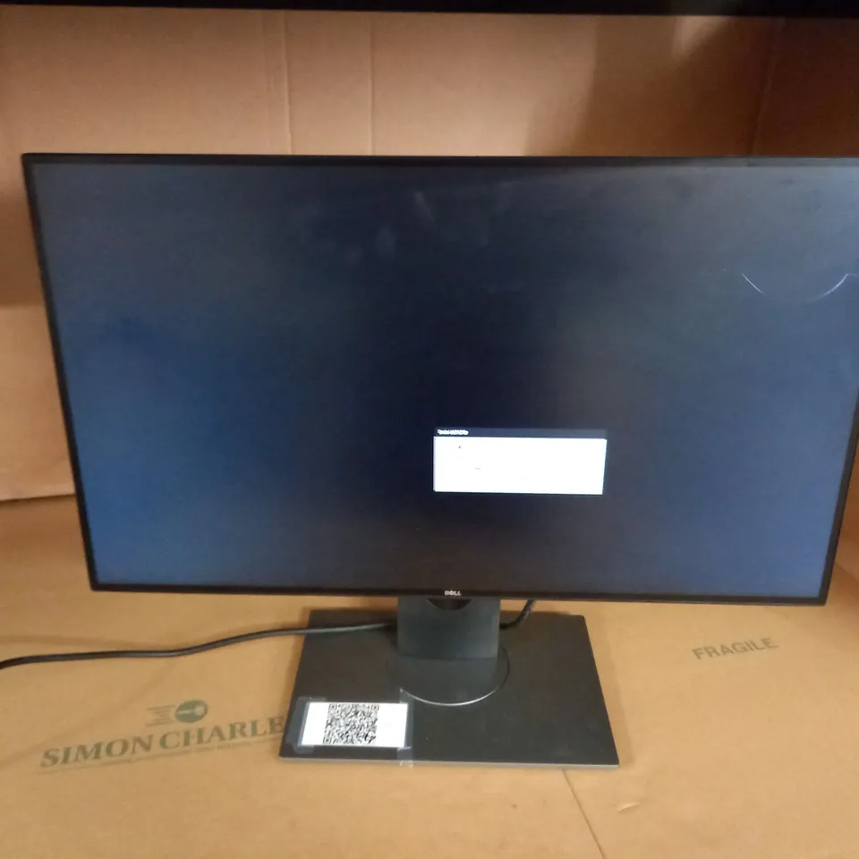 DELL 27" U2717D FLAT PANEL MONITOR WITH ADJUSTABLE STAND - COLLECTION ONLY