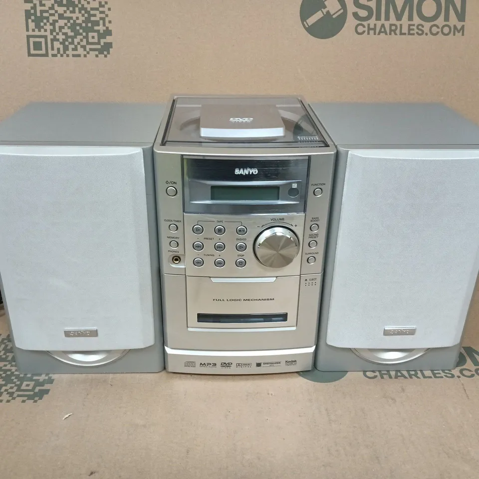 SANYO DVD MICRO SYSTEM DC-P770 UK – 2-SPEAKER HI-FI 