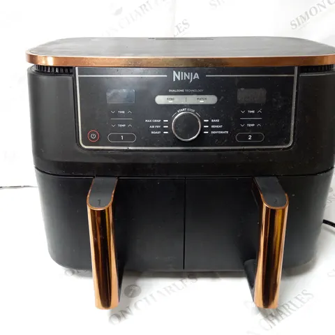 BOXED NINJA FOODI MAX DUAL ZONE 9.5 LITRE AIR FRYER