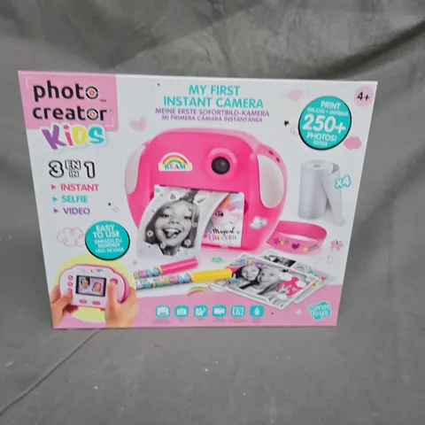 PHOTO CREATOR KIDS - MY FIRST INSTANT CAMERA