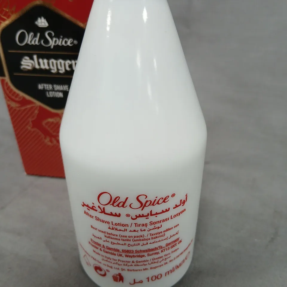 SIX BOTTLES OLD SPICE SLUGGER AFTER SHAVE LOTION – 100 ML