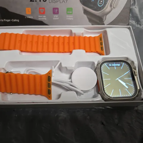 C90 ULTRA 2 SMARTWATCH – ORANGE BANDS (BOXED)