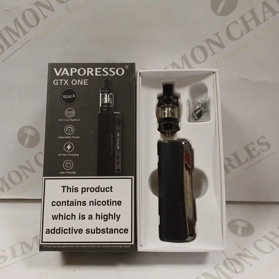 BOXED VAPORESSO GTX ONE IN BLACK