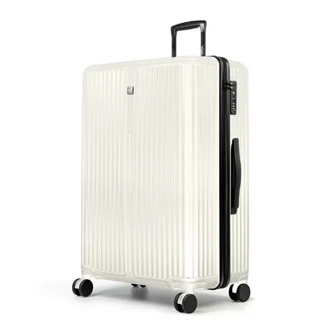 BOXED LUGG 28" AIRGLIDE TRAVEL SUITCASE - BEIGE
