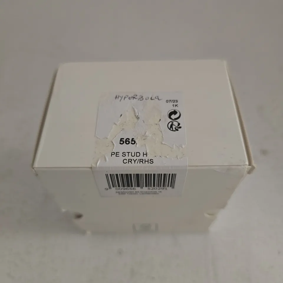 SWAROVSKI HYPERBOLA STUD EAR RINGS BOXED