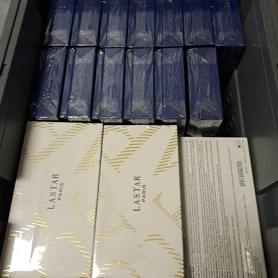 APPROXIMATELY 20 SEALED LASTAR FRAGRANCES