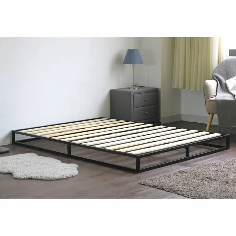 CARLIEE PLATFORM BED SIZE SMALL DOUBLE 4" 