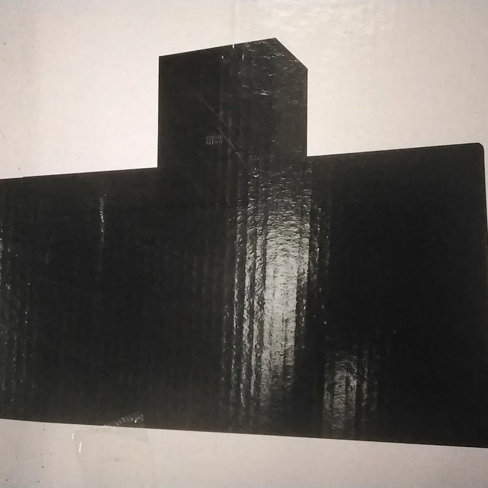 BOXED BLACK ANGLED CHIMNEY HOOD CLAGB90