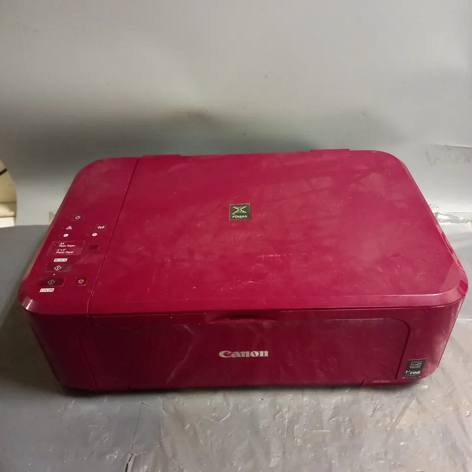 CANON MULTIFUNCTION PRINTER K10393 IN BURGUNDY RED