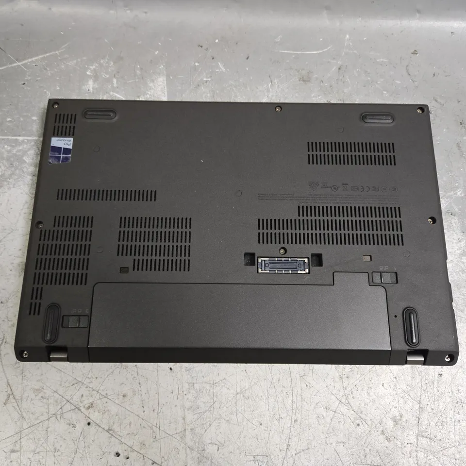LENOVO X270 THINKPAD LAPTOP IN BLACK