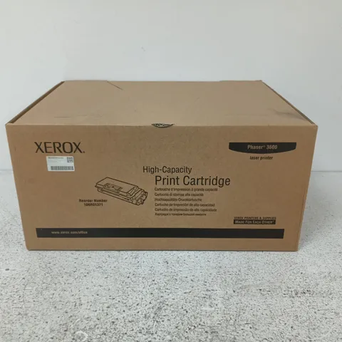 LOT OF 12 XEROX PHAZER 3600 HIGH CAPACITY BLACK LASER PRINTER CARTRIDGES - 106R01371