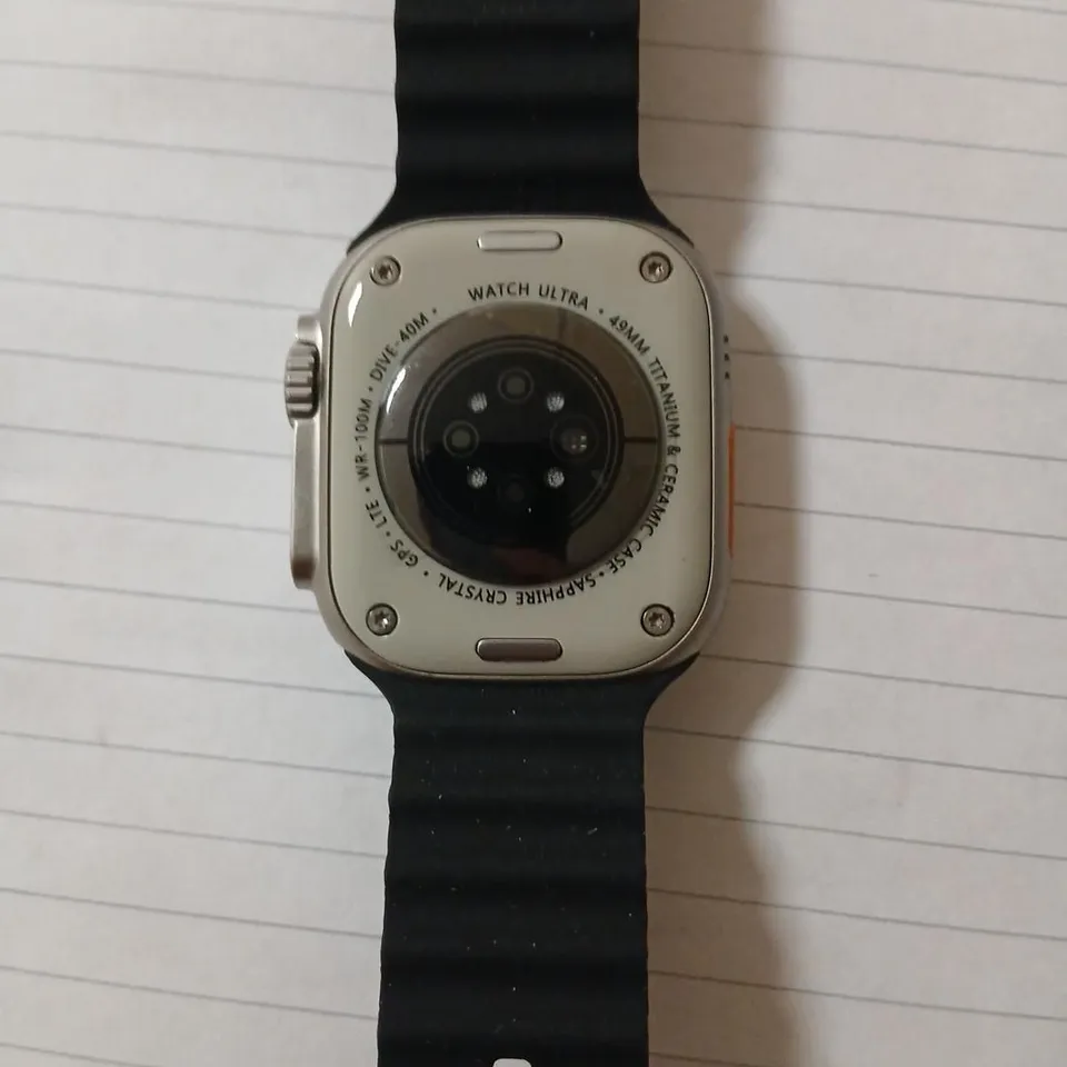 WATCH ULTRA 49MM TITANIUM CASE WITH BLACK SPORT BAND