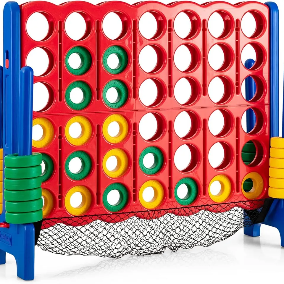 BOXED COSTWAY 4-TO-SCORE 4 IN A ROW GIANT GAME SET