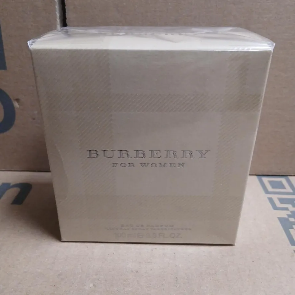 BOXED AND SEALED BURBERRY FOR WOMEN EAU DE PARFUM 100ML