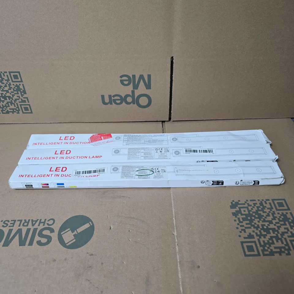 3 X ASSORTED LED INDUCTION LAMPS 50CM BOXED