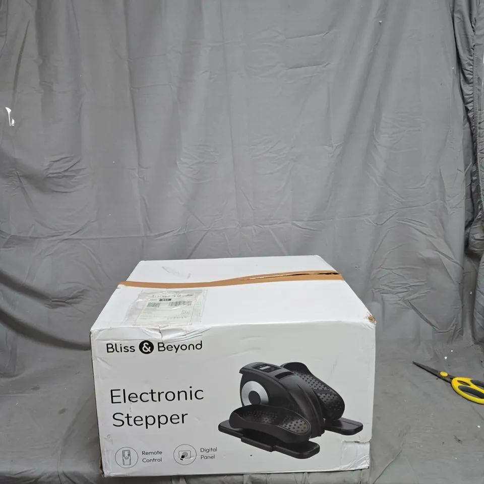BLISS & BEYOND ELECTRONIC STEPPER – BOXED (REMOTE CONTROL & DIGITAL PANEL)