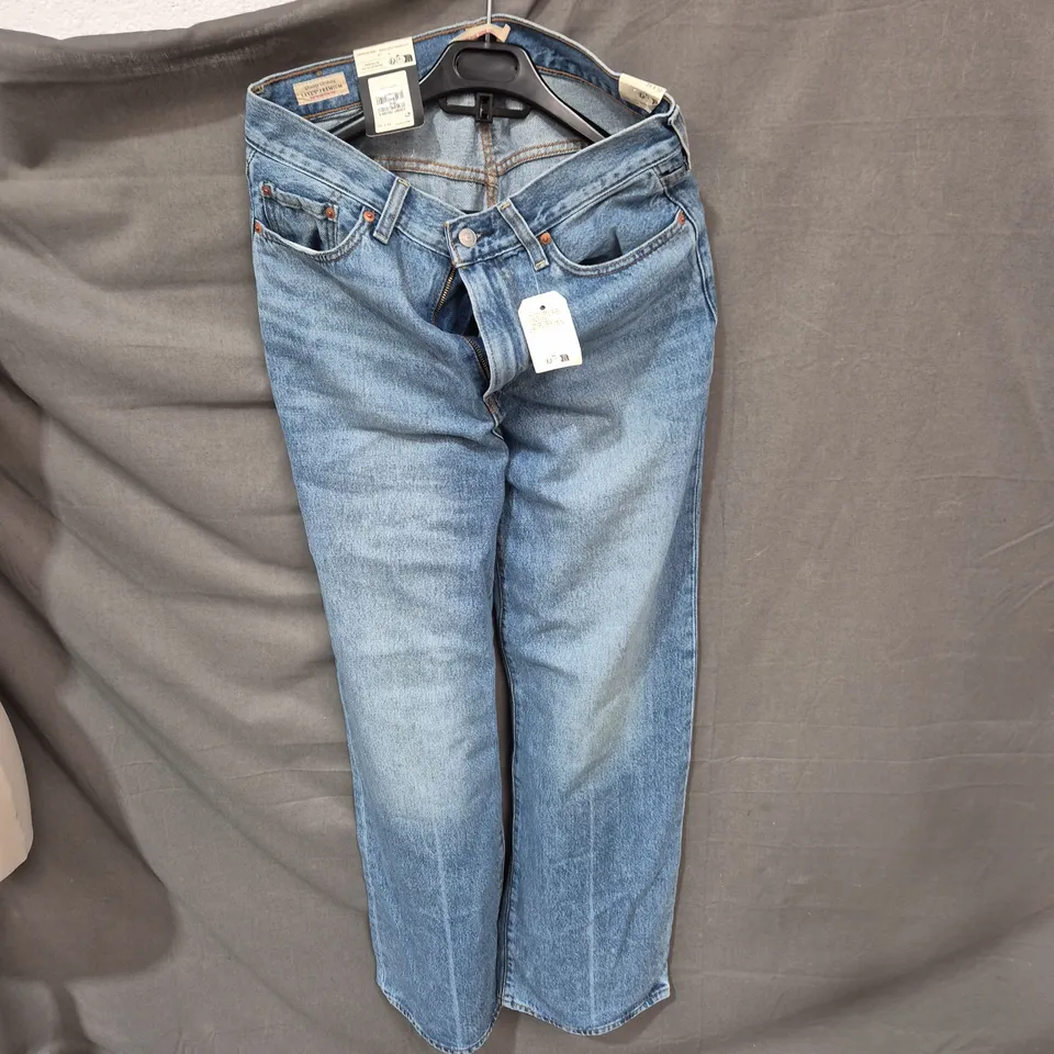 LEVI'S RIBCAGE WIDE-LEG JEANS – WOMEN'S DENIM, UK 10 (US 29 X 32)