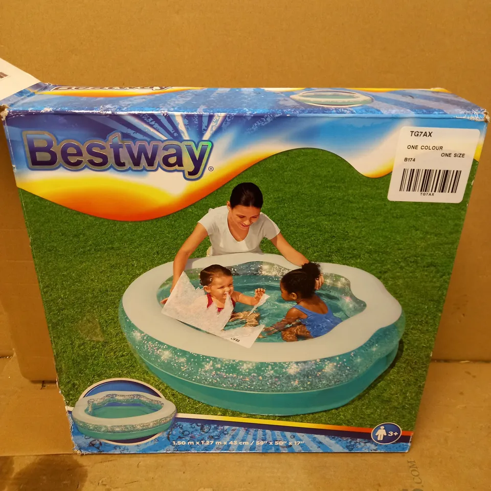 SPARKLE SHELL KIDDIE POOL  RRP £29.99