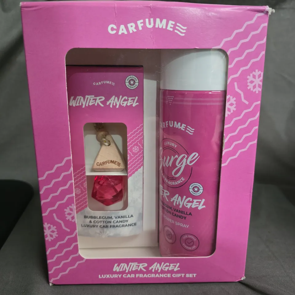 CARFUME Winter Angel Luxury Car Fragrance Gift Set