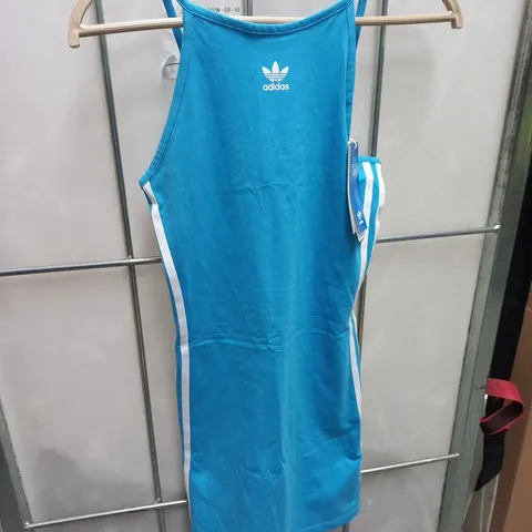 ADIDAS SPORTS DRESS IN BLUE - UK 8