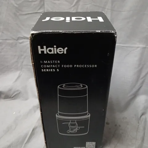 BOXED HAIER I-MASTER COMPACT FOOD PROCESSOR SERIES 5
