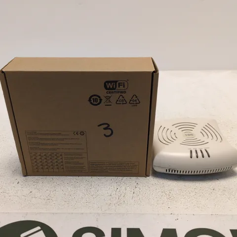 WHITE WIRELESS ROUTER/ACCESS POINT – BOXED
