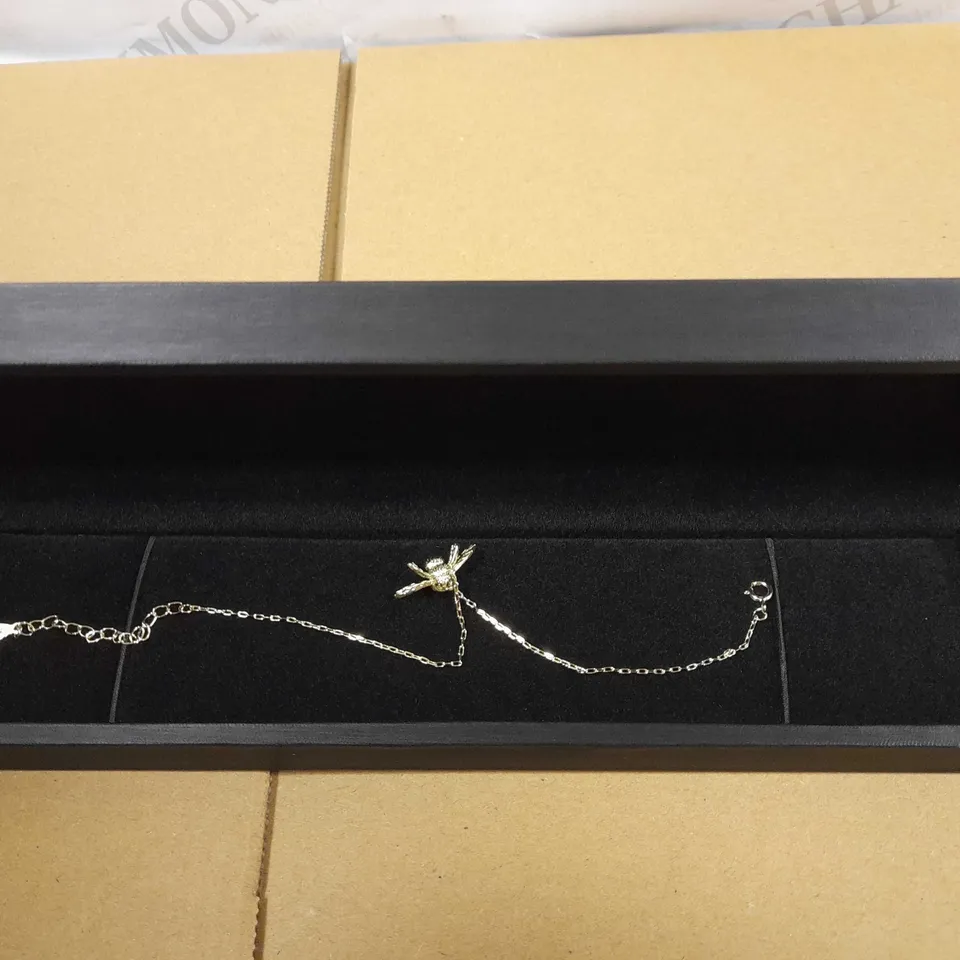 IVY ROSE LONDON BUMBLE BEE GOLD EFFECT BRACELET 