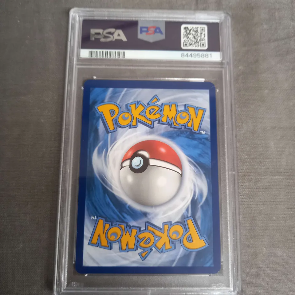 FRAMED AND GRADED COLLECTABLE TRADING POKEMON CARD - 2023 POKEMON SQUIRTLE - POKEMON CENTER - PSA 9