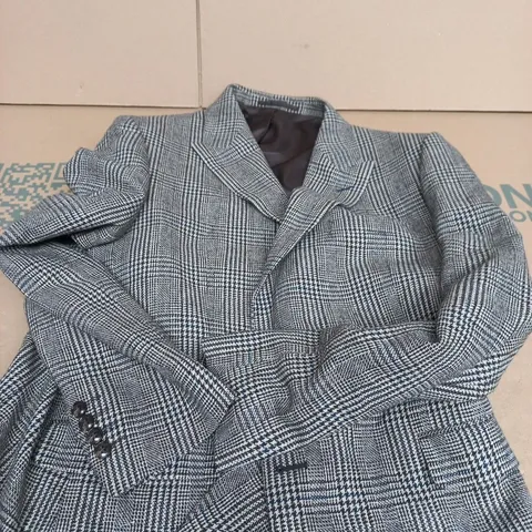 MOSS LONDON SLIM FIT CHECK BLAZER – SIZE UNSPECIFIED 