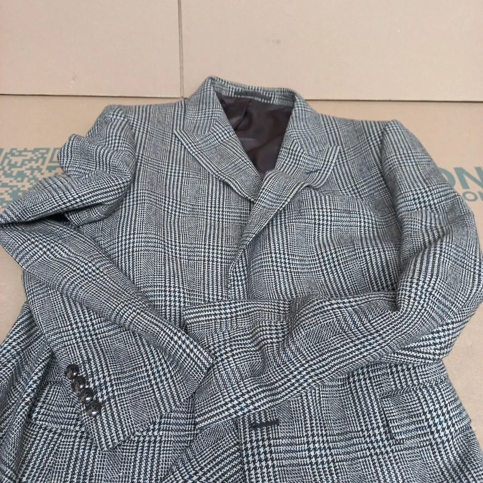 MOSS LONDON SLIM FIT CHECK BLAZER – SIZE UNSPECIFIED 
