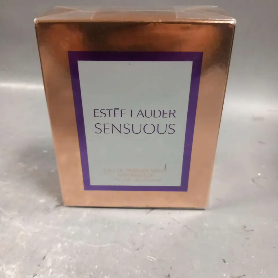 BOXED AND SEALED ESTEE LAUDER SENSUOUS EAU DE PARFUM SPRAY VAPORISATEUR - 50ML