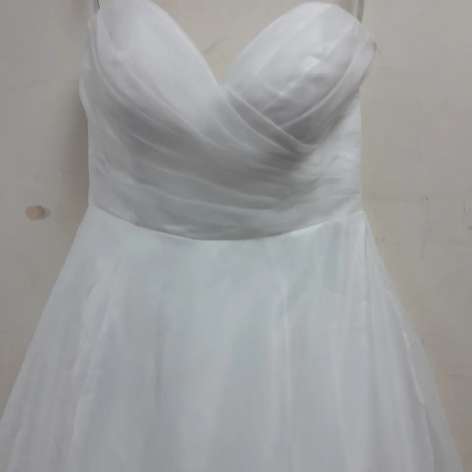 ANNA SORRANO IVORY WEDDING DRESS - SIZE 10