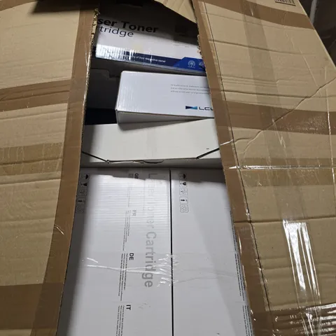 BOX OF APPROXIMATELY 14 ASSORTED PRINTER CARTRIDGES