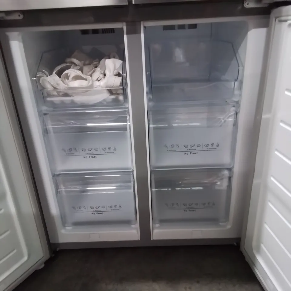 HISENSE RQ560N4WCF FREESTANDING AMERICAN FRIDGE FREEZER - UNPROCESSED RAW RETURN